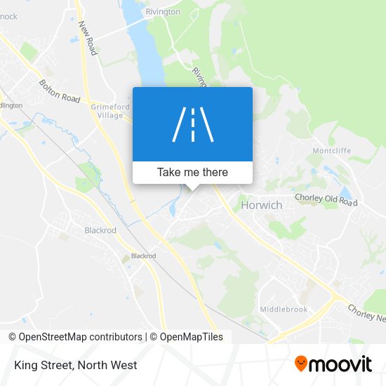 King Street map