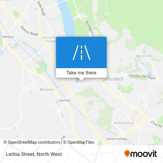 Letitia Street map