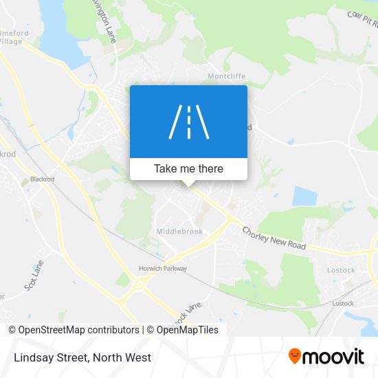 Lindsay Street map