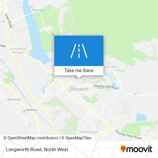 Longworth Road map