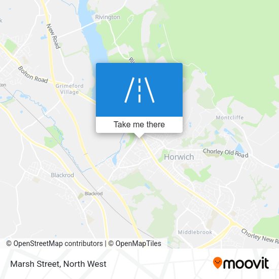 Marsh Street map
