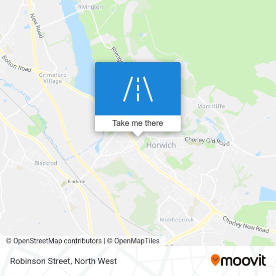 Robinson Street map