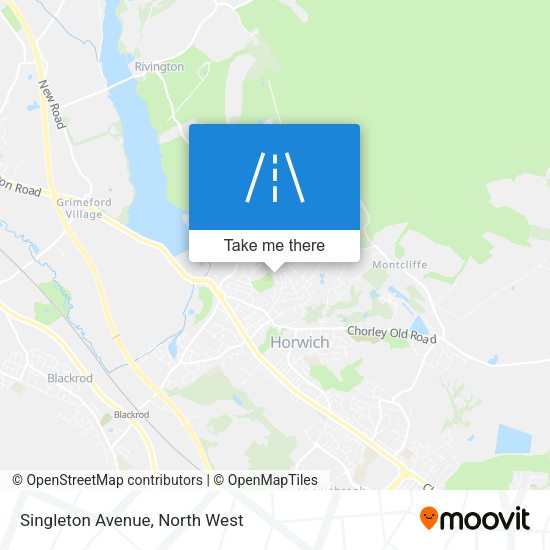 Singleton Avenue map