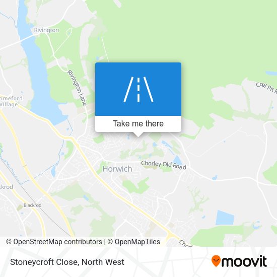 Stoneycroft Close map