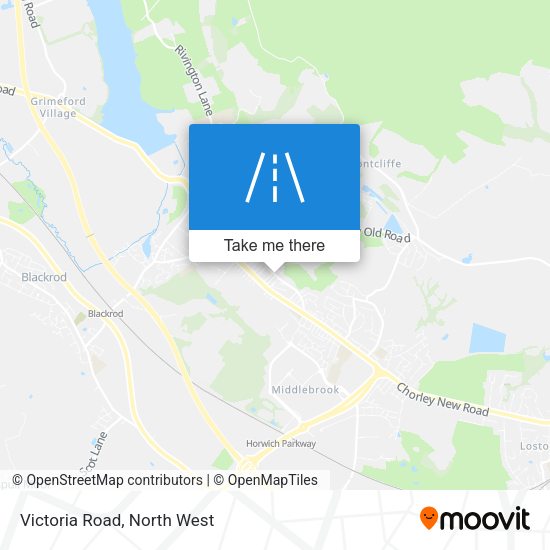 Victoria Road map