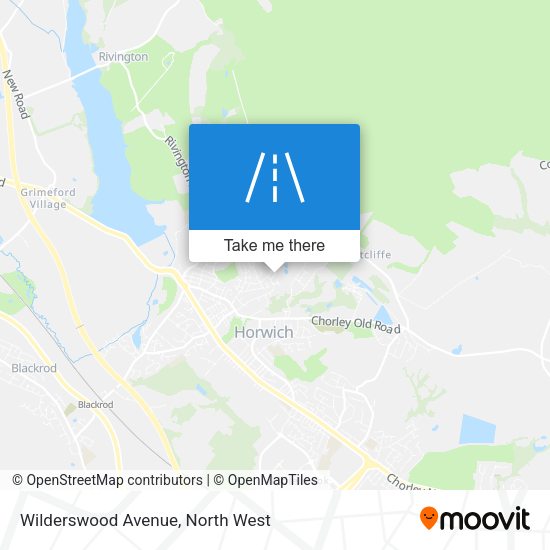 Wilderswood Avenue map
