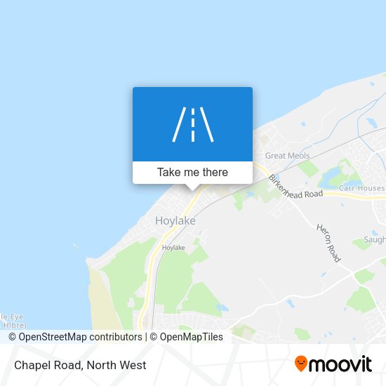 Chapel Road map