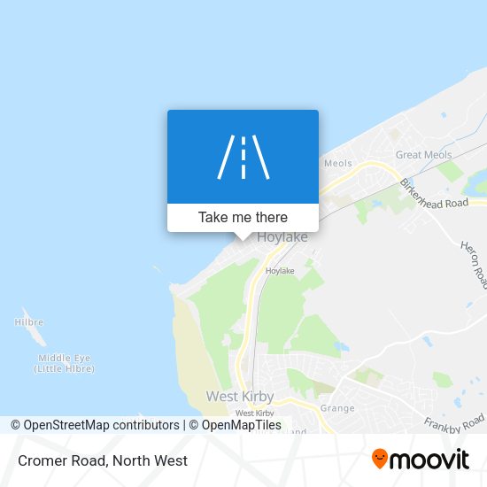 Cromer Road map