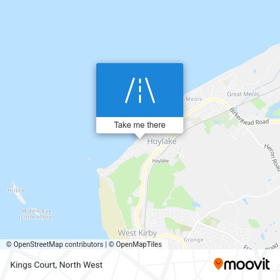 Kings Court map