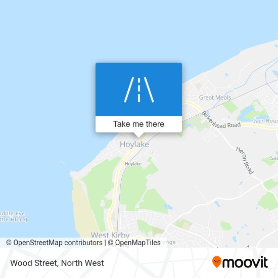 Wood Street map