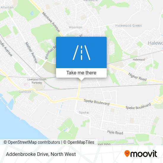 Addenbrooke Drive map