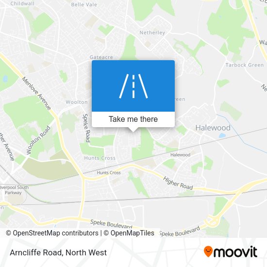 Arncliffe Road map