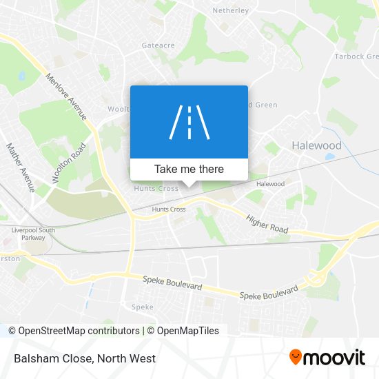 Balsham Close map