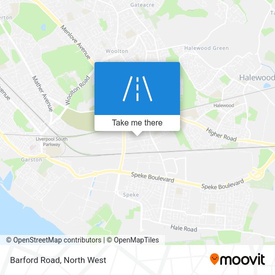 Barford Road map