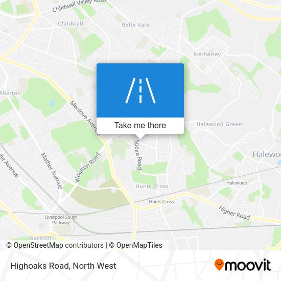 Highoaks Road map