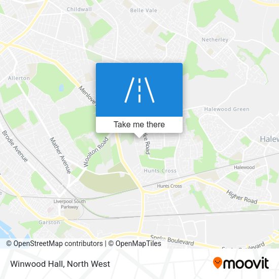 Winwood Hall map