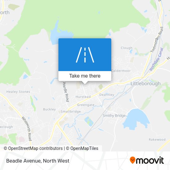 Beadle Avenue map