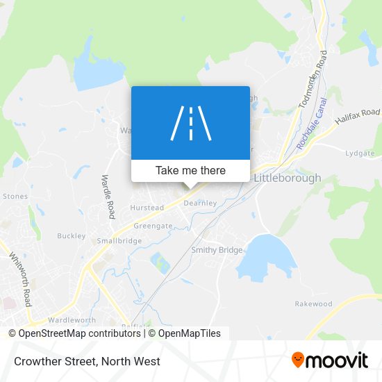 Crowther Street map