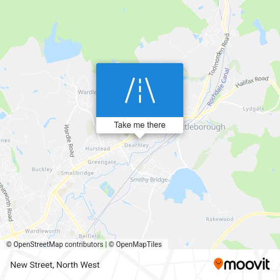 New Street map
