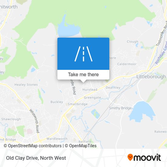 Old Clay Drive map