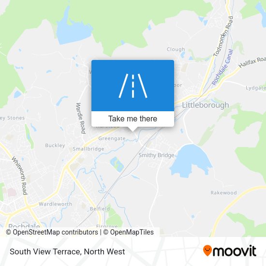 South View Terrace map