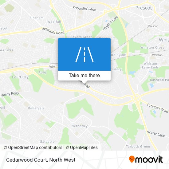 Cedarwood Court map