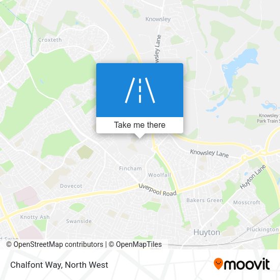 Chalfont Way map