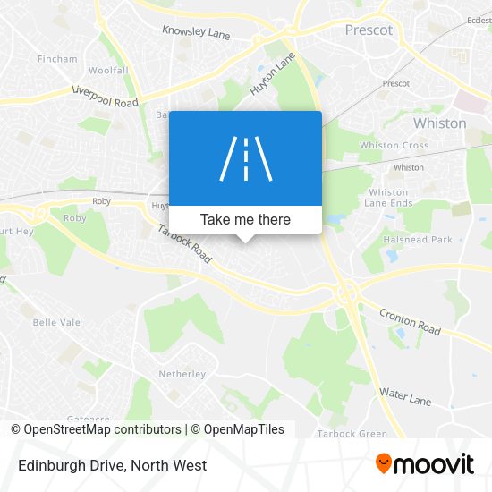 Edinburgh Drive map