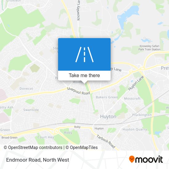 Endmoor Road map