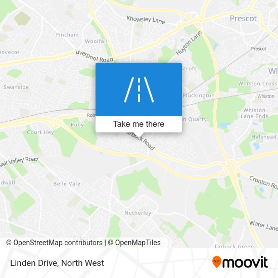 Linden Drive map