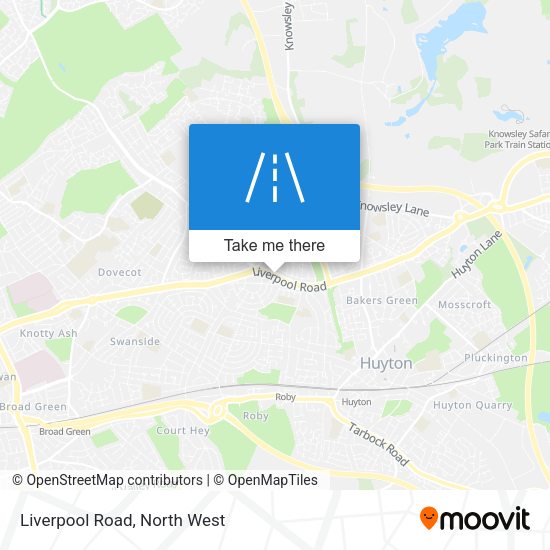 Liverpool Road map