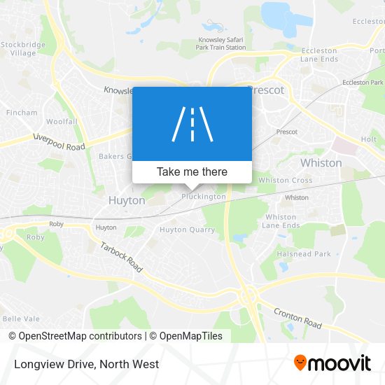 Longview Drive map