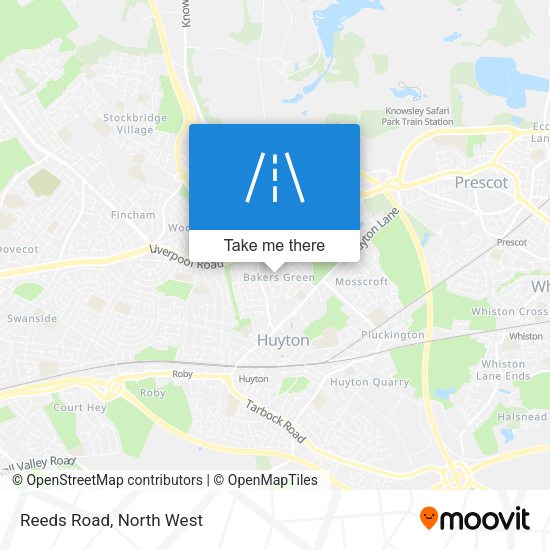 Reeds Road map