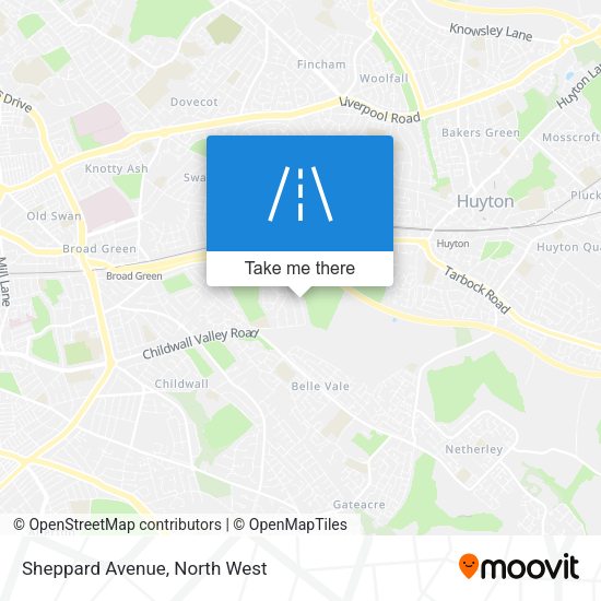 Sheppard Avenue map