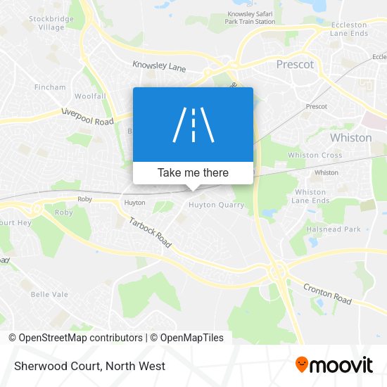 Sherwood Court map