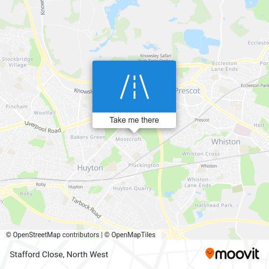 Stafford Close map