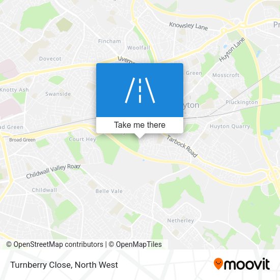 Turnberry Close map