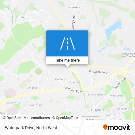 Waterpark Drive map