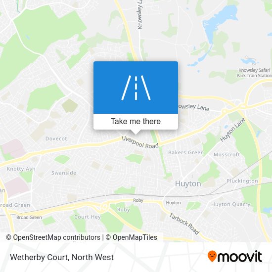 Wetherby Court map