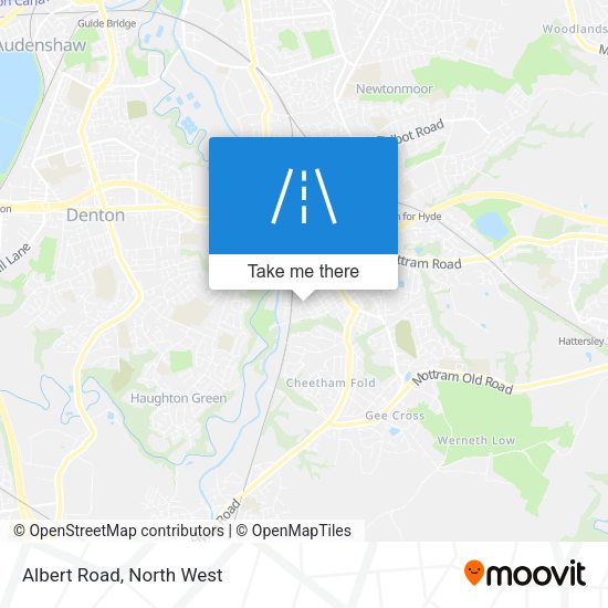 Albert Road map