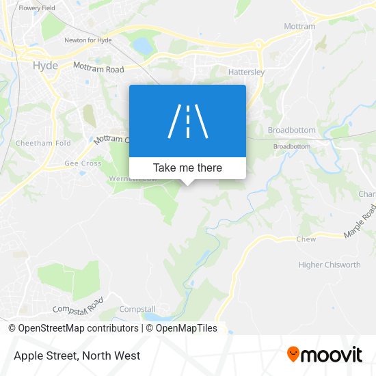 Apple Street map