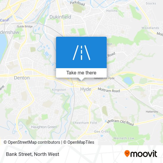 Bank Street map