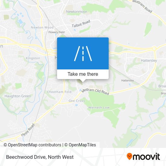 Beechwood Drive map