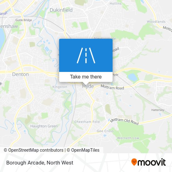 Borough Arcade map