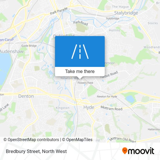 Bredbury Street map
