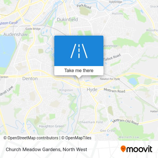 Church Meadow Gardens map