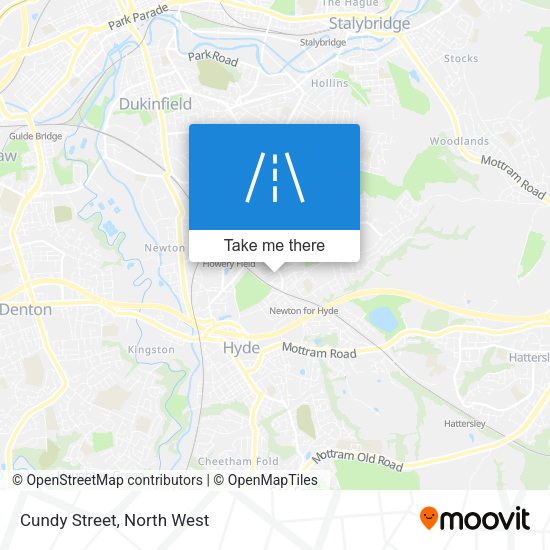 Cundy Street map
