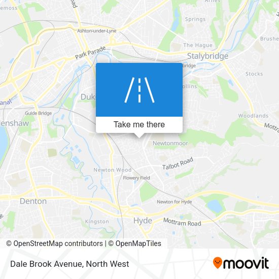 Dale Brook Avenue map