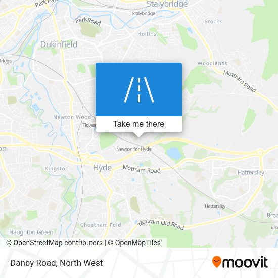 Danby Road map