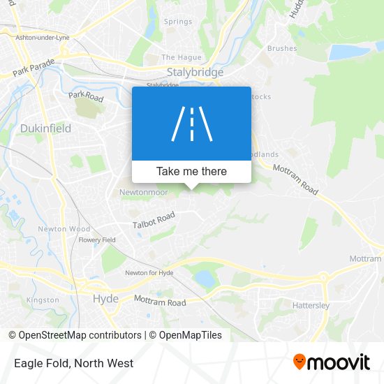 Eagle Fold map